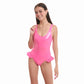 Bañador vinil rosa