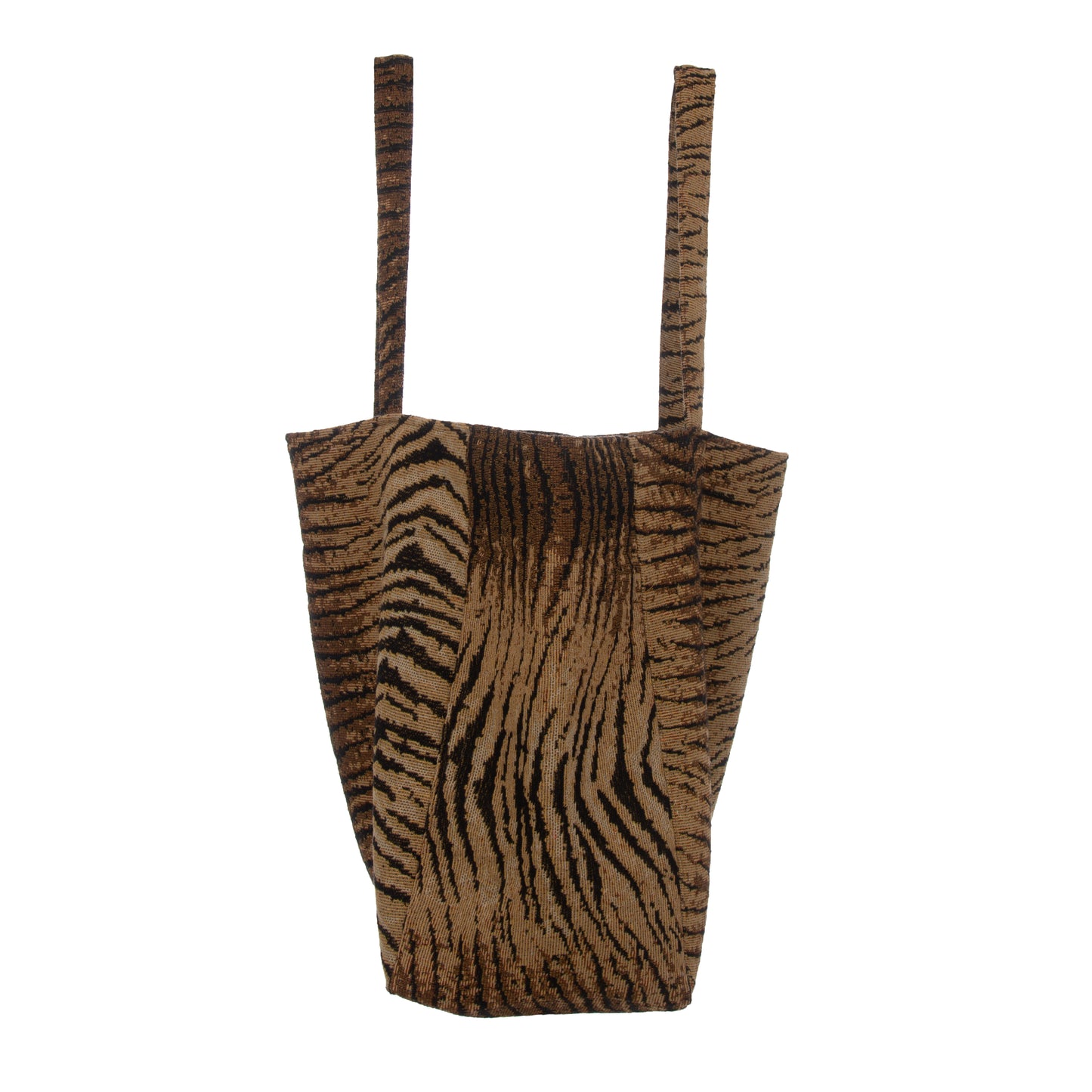 Bolsa tigre caqui