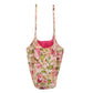 Bolsa flores rosas