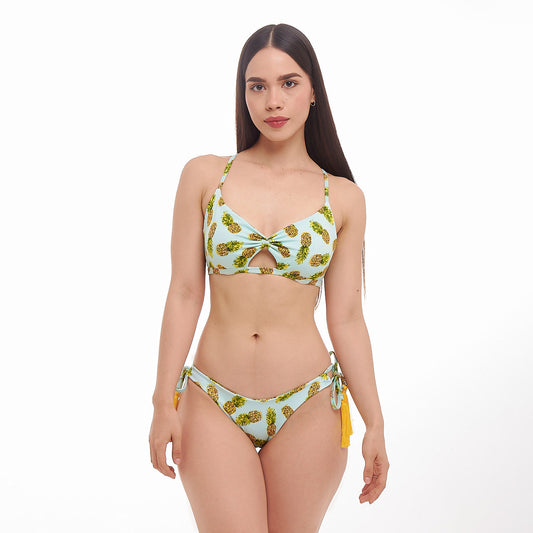 Top Menta con Piñas